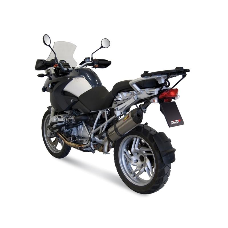 Silencieux MIVV Suono inox / casquette carbone BMW R1200GS 08-09