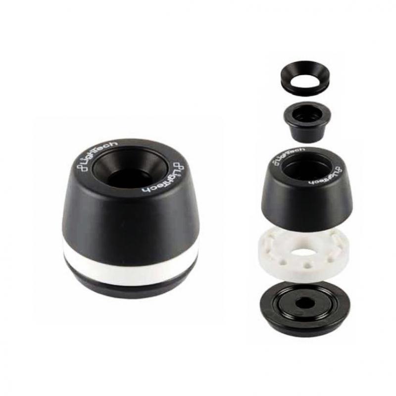 Tampons de protection Lightech insert noir Ducati Multistrada 1200 S 1