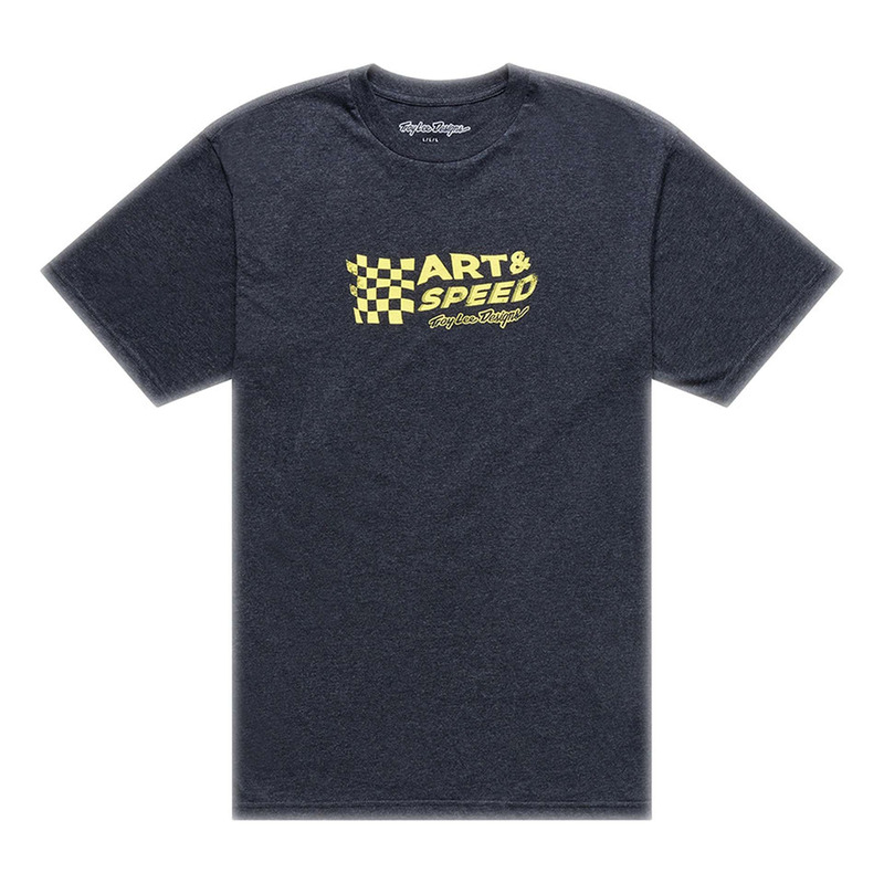 Tee-Shirt Troy Lee Designs Finish Line black/heather