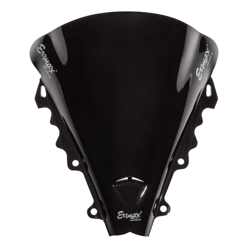 Bulle Ermax Aéromax 33 cm Yamaha YZF-R6 06-07 noir foncé