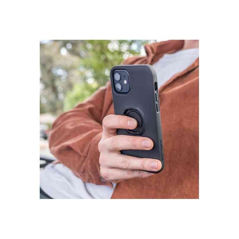 Coque téléphone Quad Lock avec fixation Iphone 12 Pro Max - Pièces  Bagagerie sur La Bécanerie