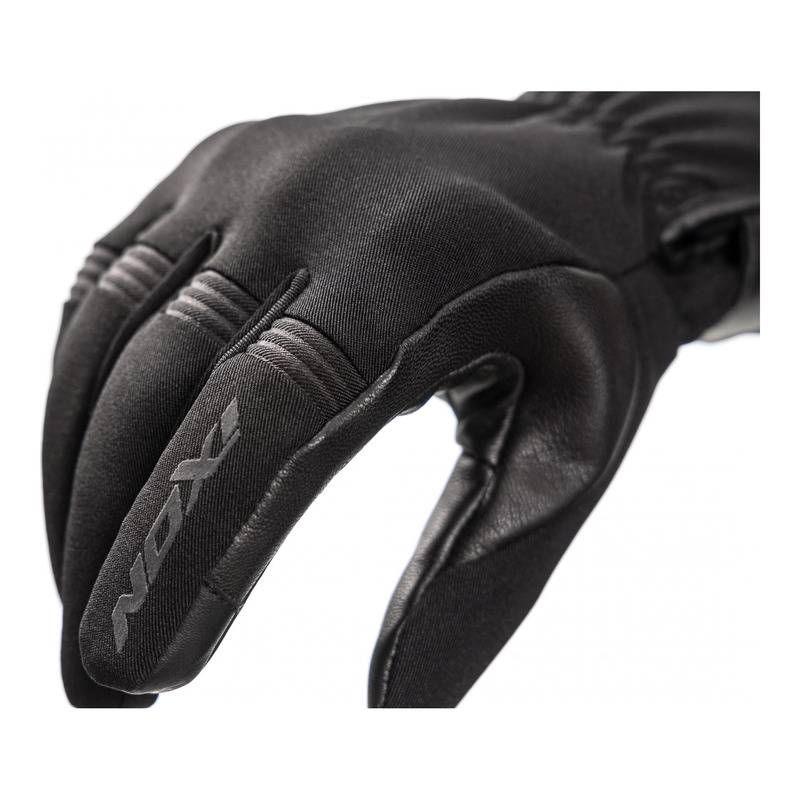 Gants Textile Cuir Femme Ixon Pro Cain Lady Noir Quipement Route Sur La B Canerie