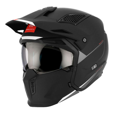 Casque transformable MT Helmets Streetfighter SV uni noir mat