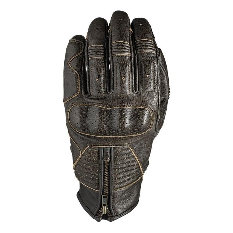 Gants cuir Five Kansas vintage brown- L