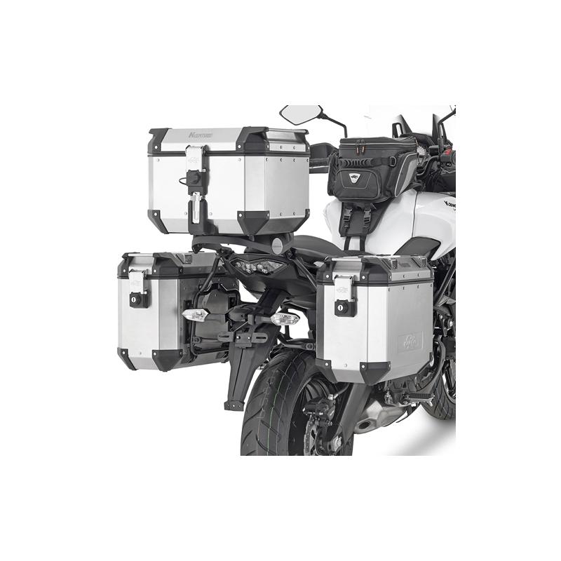 Supports pour valises latérales type KL Kappa Monokey Kawasaki 650 Ve