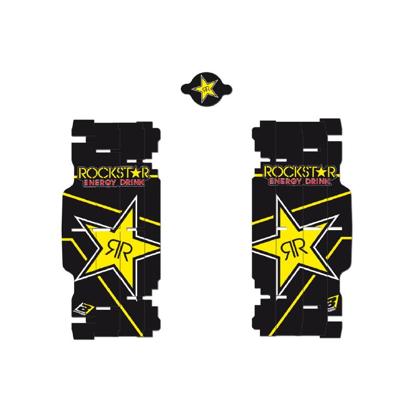 Kit déco de radiateur Blackbird Racing Rockstar Energy Husqvarna 250