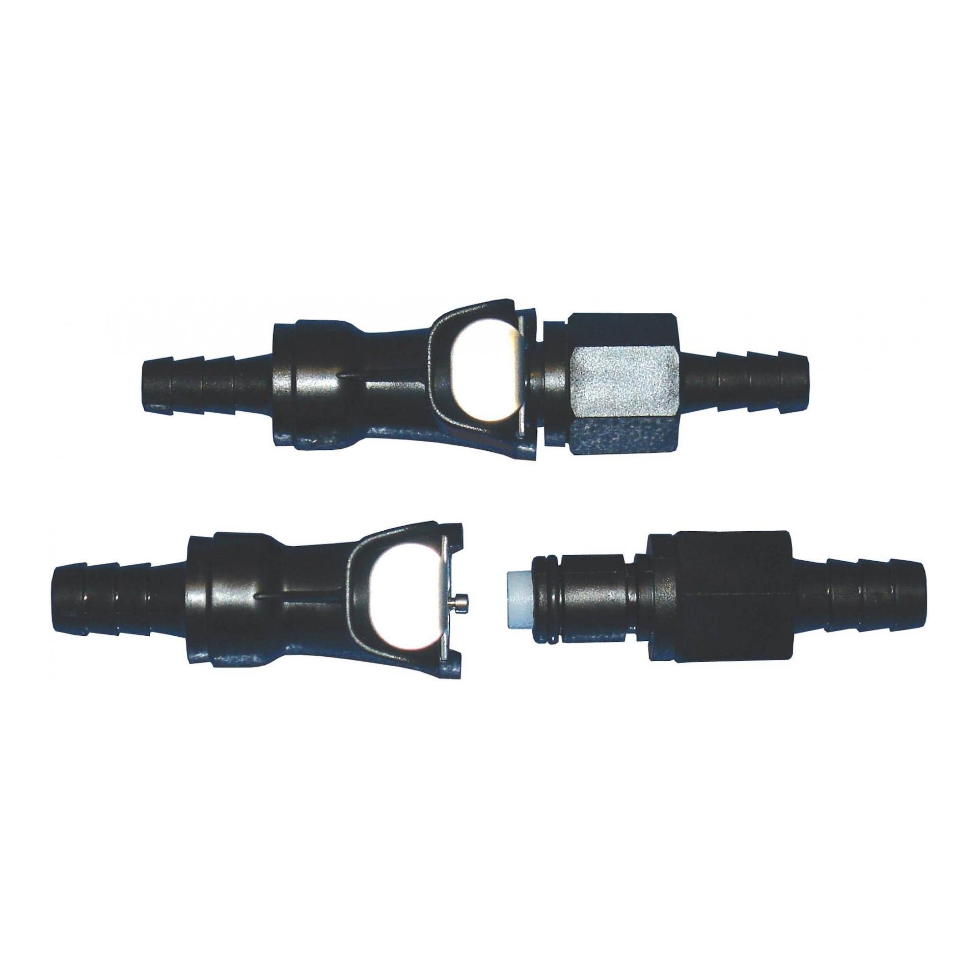Raccord connecteur T pour tuyau et durite diamètre 8-8-6mm - SARL FLEXEO