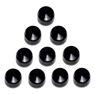 Caches boulons Drag Spécialties Ø 3/8’’ Allen 5/16’’ lot x10 noir