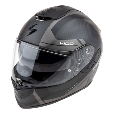 Casque intégral Scorpion Exo-1400 Evo 2 Carbon Air Enko matt black/silver