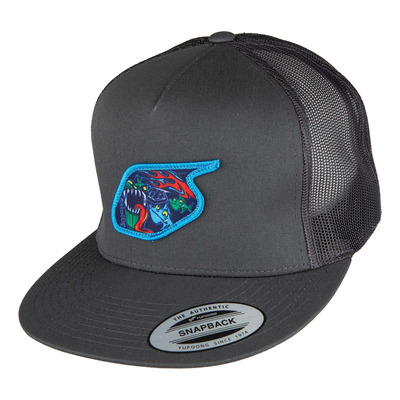 Casquette snapback trucker Troy Lee Designs History anthracite