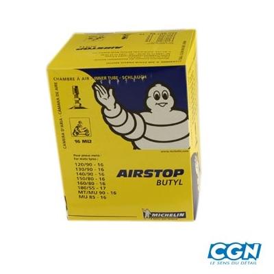 Chambre à air Michelin Street 140/90-16 valve droite TR4