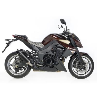 Double silencieux Leovince LV One Evo full carbone pour Kawasaki Z 1000 10-13