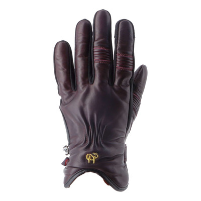Gants cuir femme Helstons Fidji Evo bordeaux