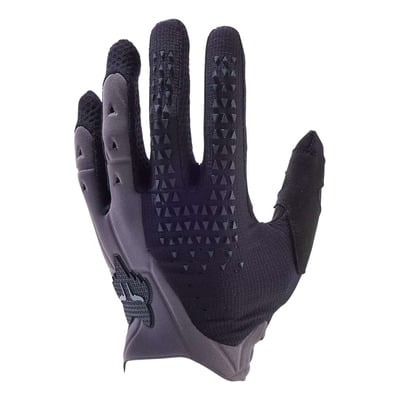 Gants cuir/textile Fox Racing Pawtector CE dark shadow