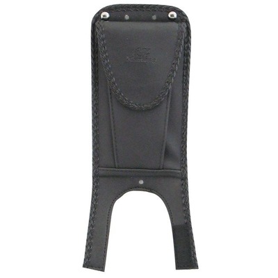 Protection de réservoir Mustang avec poche Softail Heritage 00-17 lisse noir