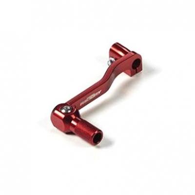 Sélecteur de vitesse aluminium YCF - Factory avec déport - moteur semi auto - Rouge