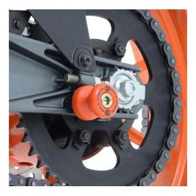 Tampons de bras oscillant R&G Racing orange KTM RC 390 14-18