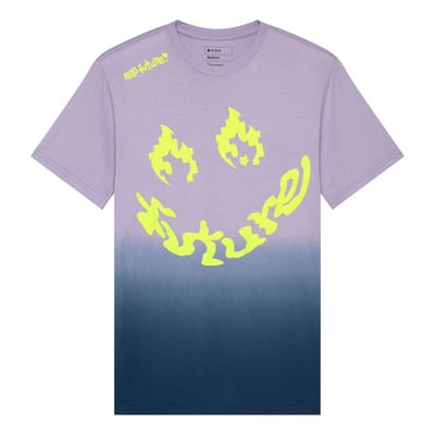 Tee-Shirt Fox Racing Hello Future lilac