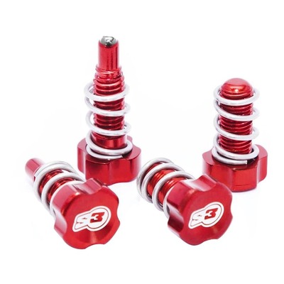Vis de réglage leviers S3 rouge pour trial Beta