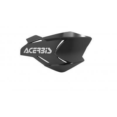 Plastiques de remplacement Acerbis pour protège-mains X-Factory noir/blanc (paire)