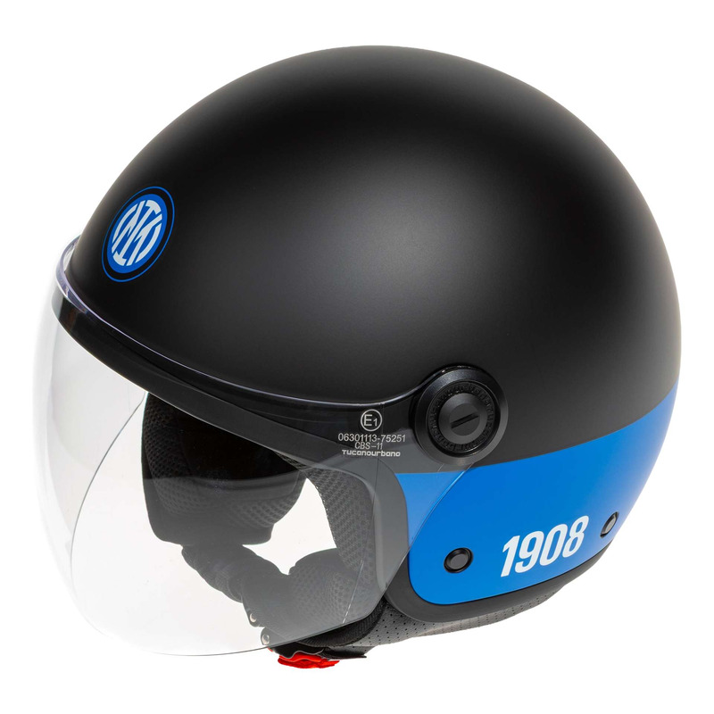 Casque jet Tucano El’Jettin INTER black matt