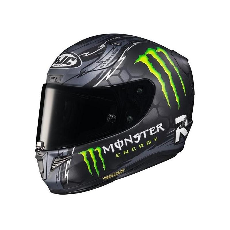 Casque intégral HJC RPHA 11 Crutchlow Replica Black MC5SF- XS