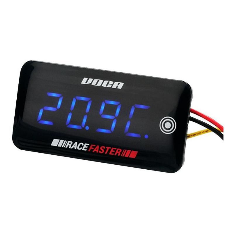Thermomètre digital Voca Race Faster Slim Touch 0-120° LED bleu