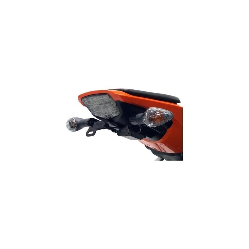 Support de plaque d’immatriculation R&G Racing noir Honda CBR 1000 R