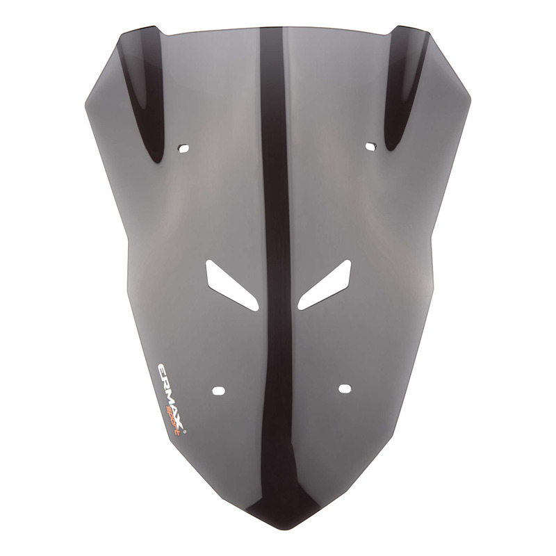 Bulle Ermax Sport 38 cm Yamaha Tracer 700 16-19 noir clair