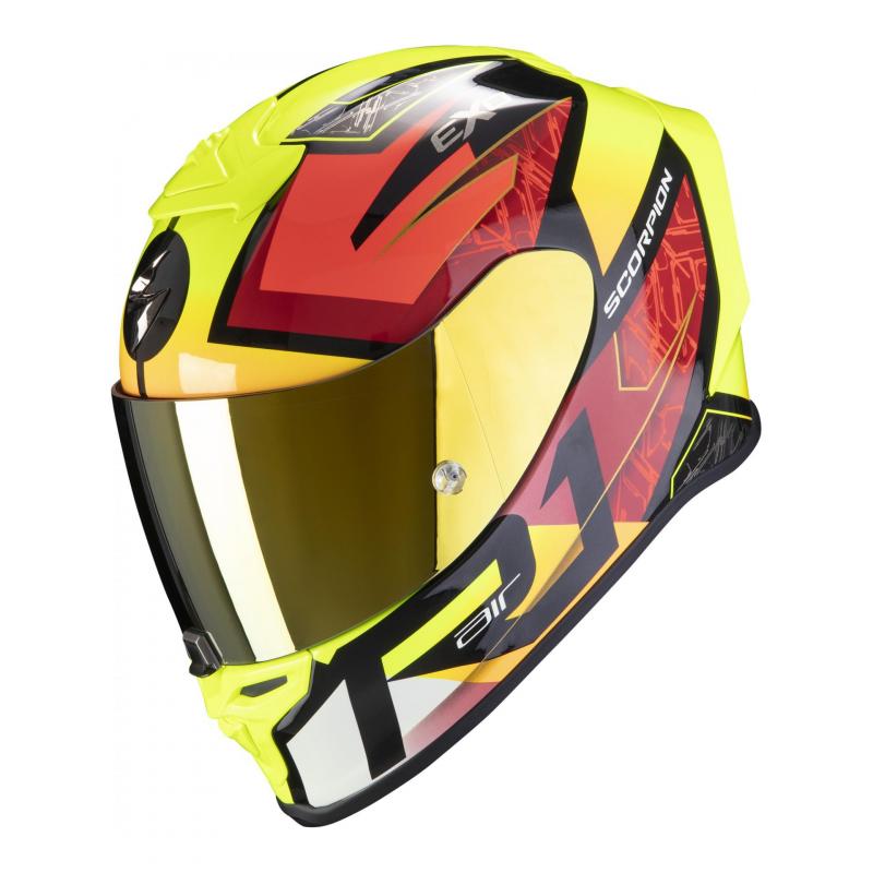 Scorpion/ 63-64 / Casque Air Calotte en ultra-tct jaune