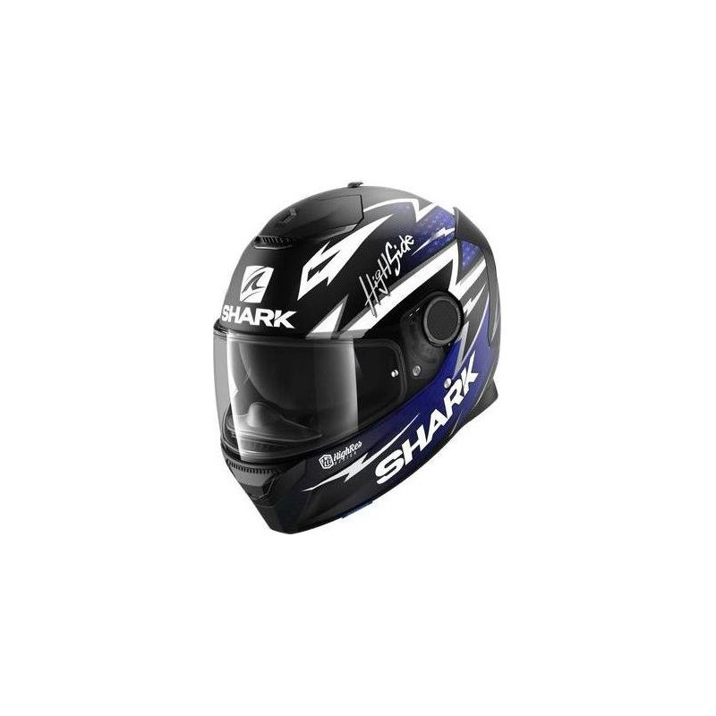 Casque intégral Shark Spartan 1.2 Réplica Adrian Parassol noir/bleu/