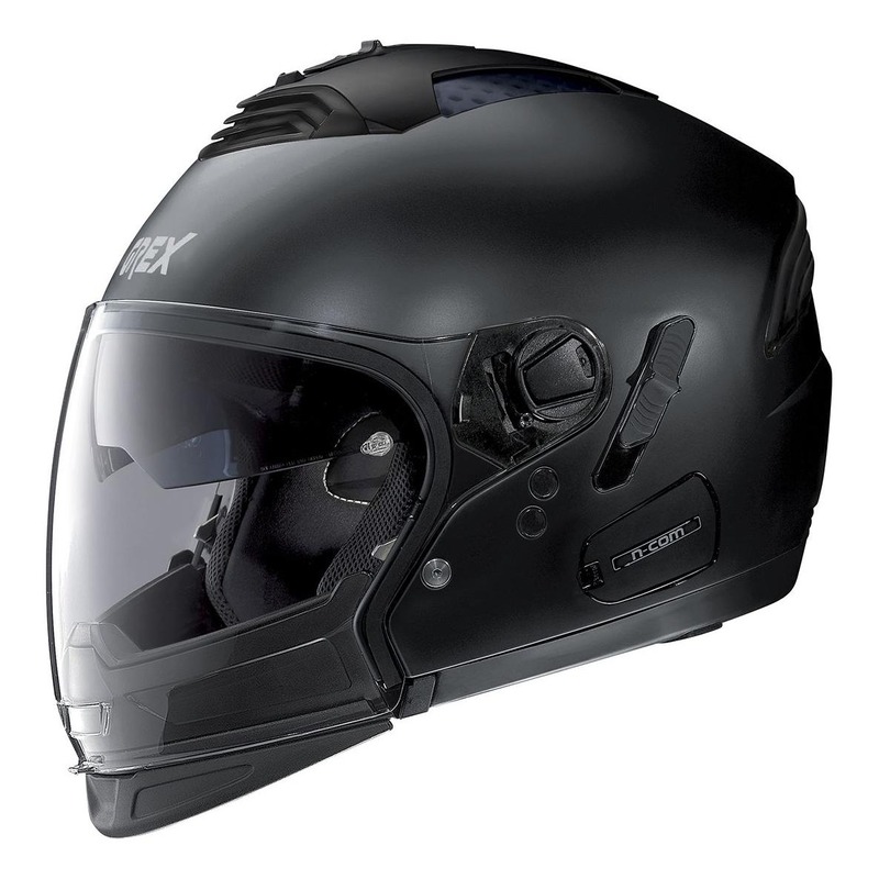 Casque transformable Grex G4.2 Pro Kinetic N-Com Mat noir- XS