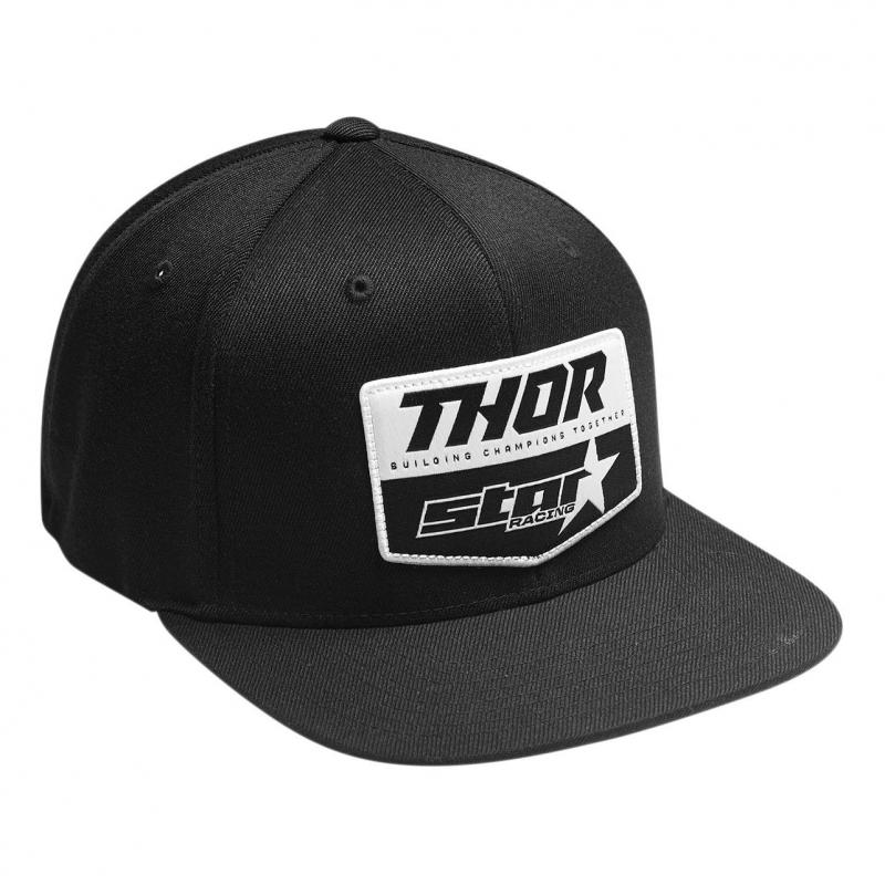 Casquette Thor Star Racing noir