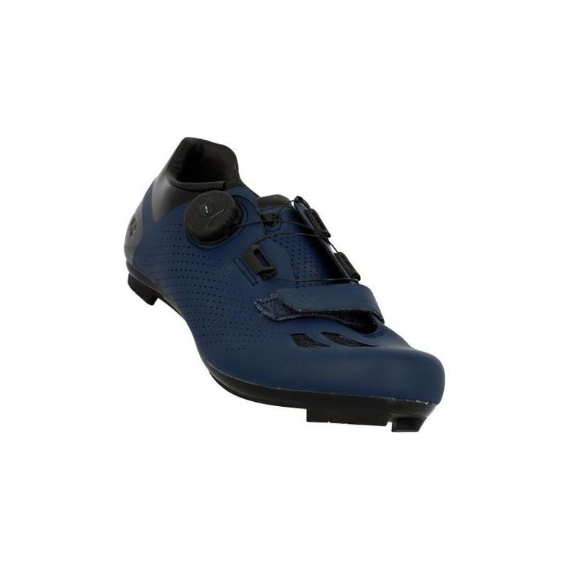 Chaussures vélo de route FLR Pro F11 serrage molette bleu navy