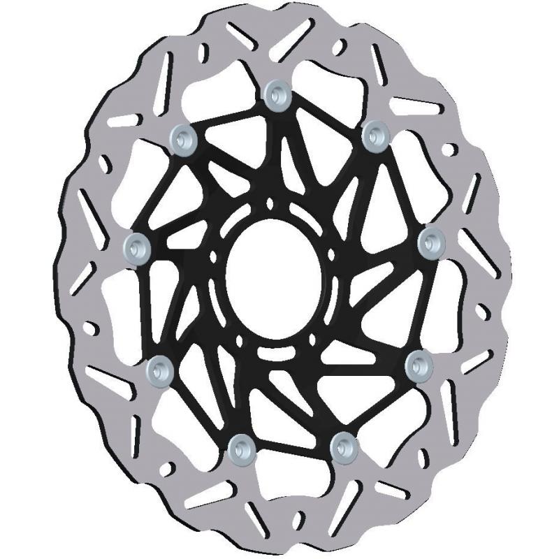 Disque de frein avant gauche Braking SK2 wave flottant Ø 330 mm WK146