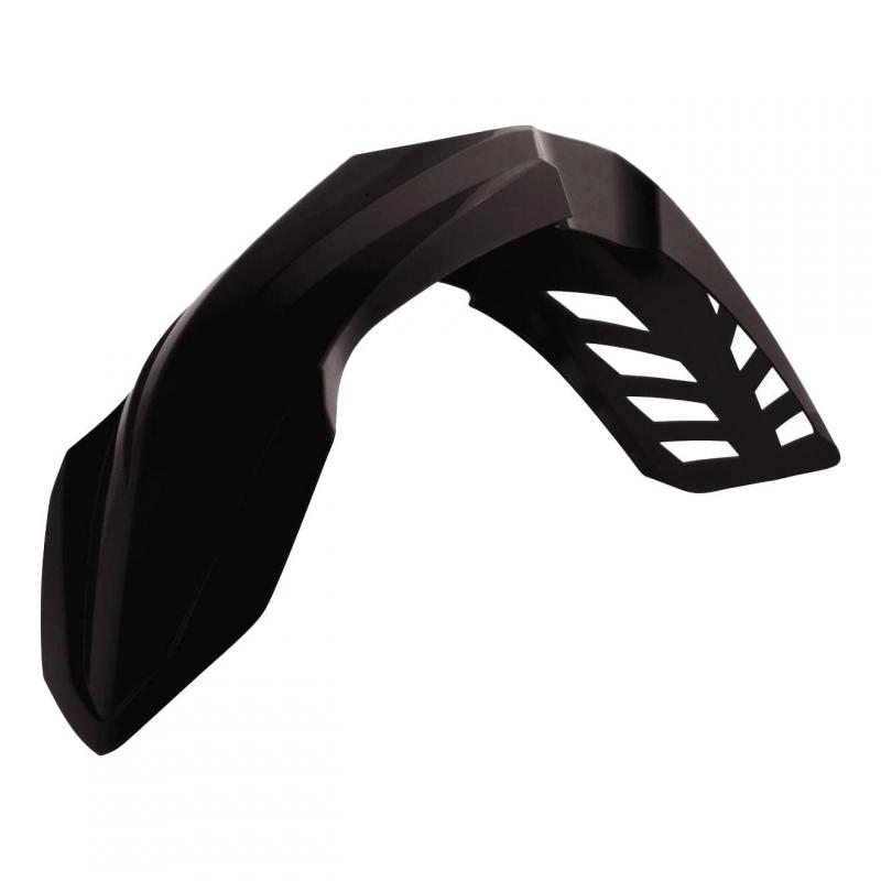 Garde boue avant ventilé RTech noir pour Yamaha YZ 125 02-16