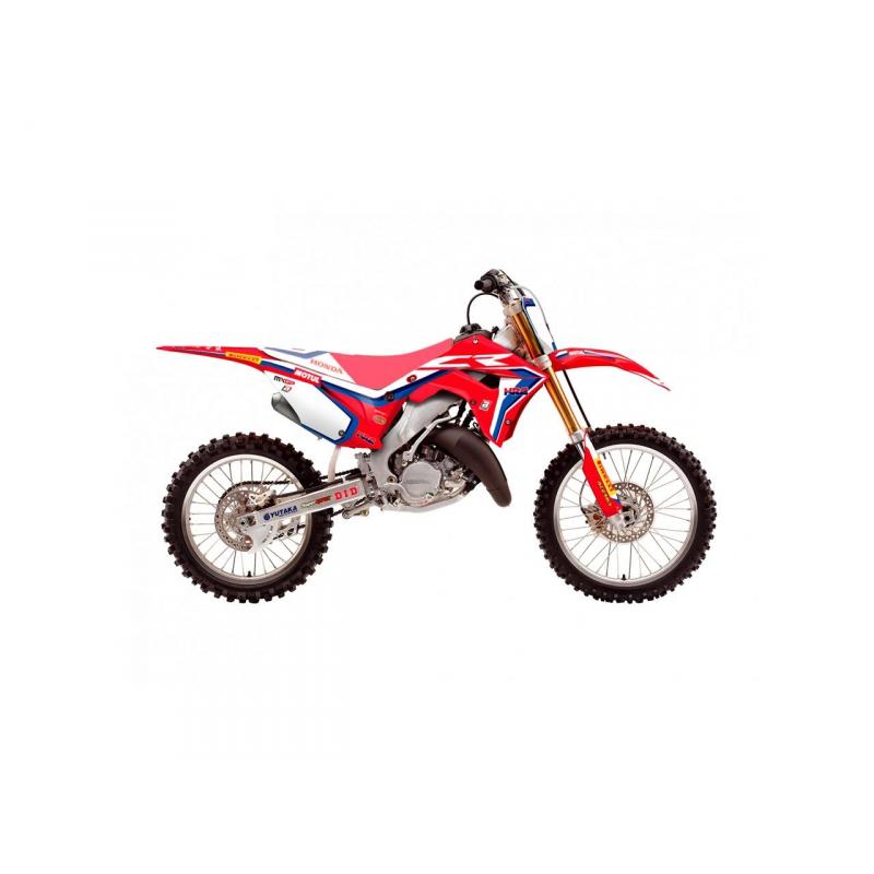 Kit déco Blackbird Replica Team HRC 2019 Honda CR 125R 02-07 rouge/bl