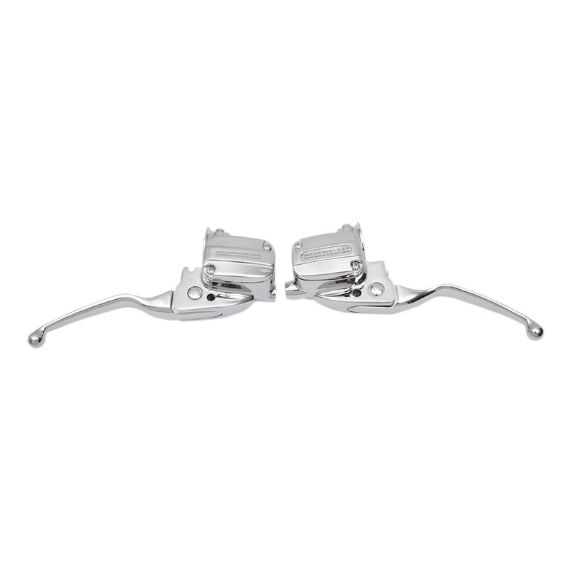 Levier embrayage Drag Specialties Slotted Wide Harley Davidon Road Kin