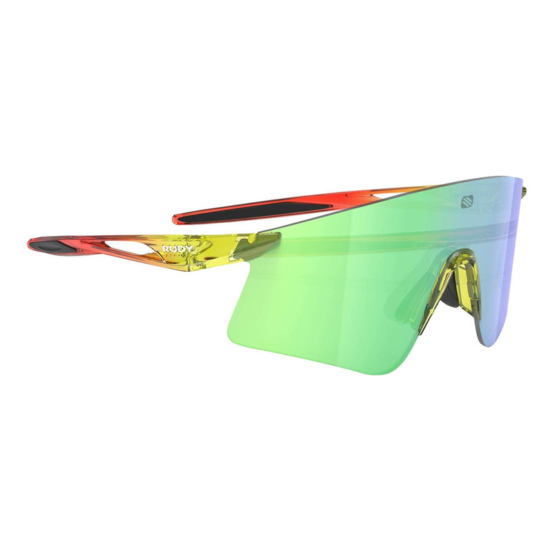 lunette vélo Rudy Project Astral X édition limité vert pomme et rouge crystal