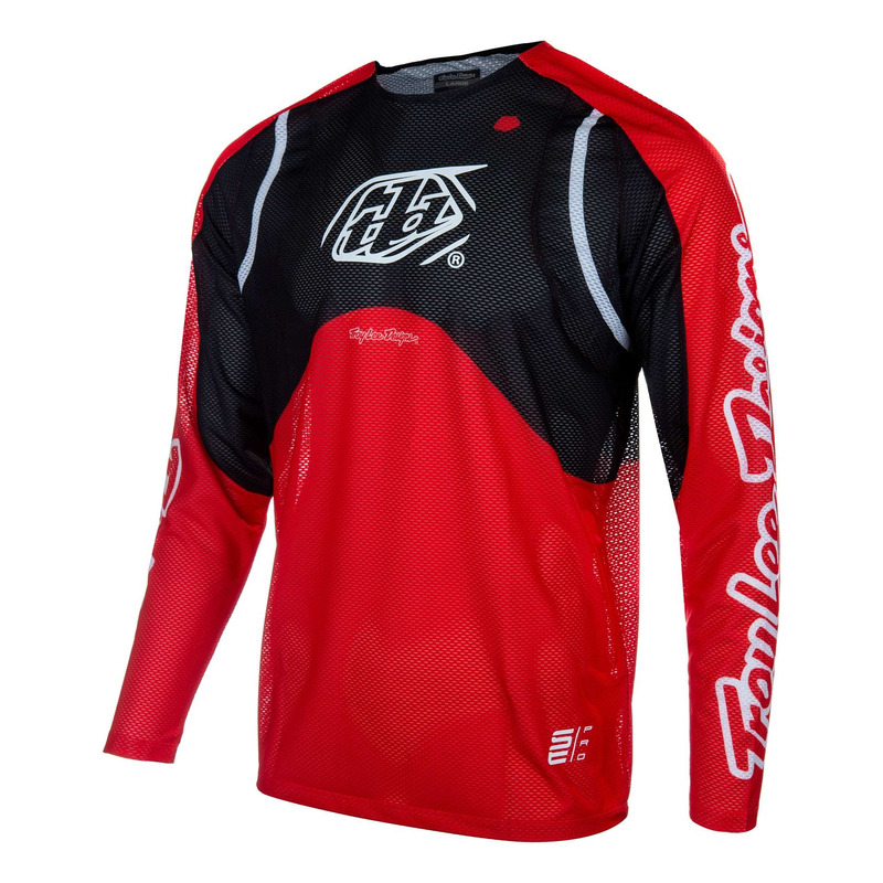 Maillot cross Troy Lee Designs SE Pro Pinned red