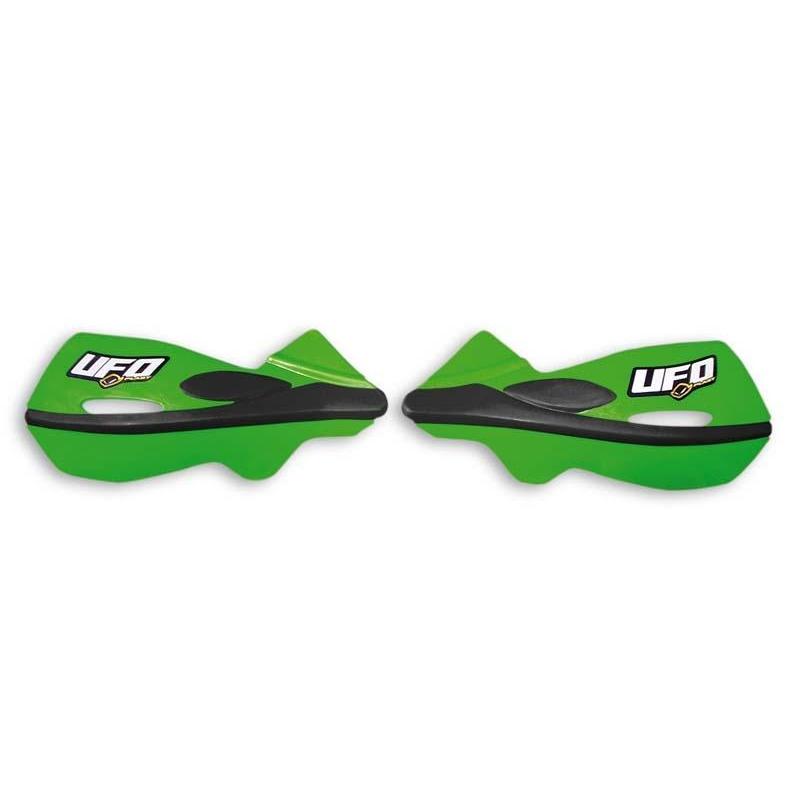 Paire de coques UFO pour protège-mains Patrol vert/noir