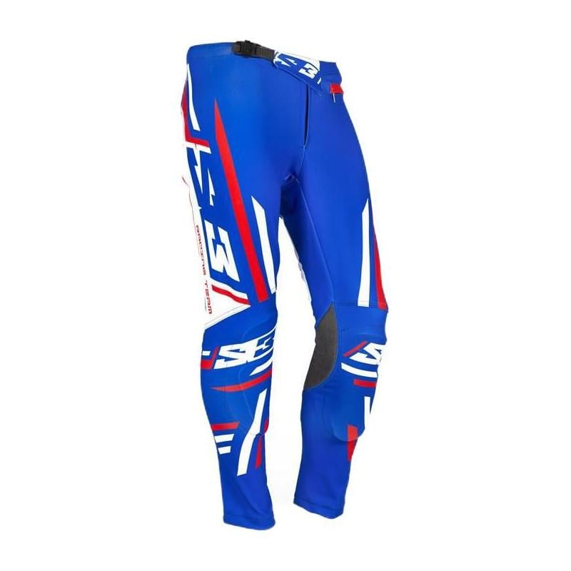 Pantalon de Trial S3 Racing Team Patriot bleu/rouge/blanc- US-36