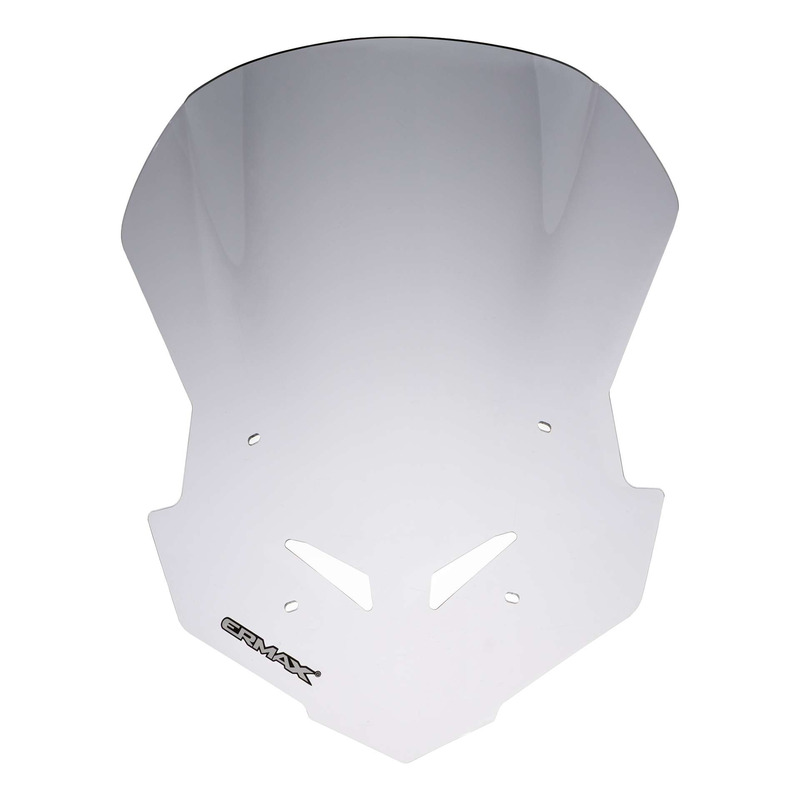 Pare-brise Ermax haute protection 50 cm Yamaha Tracer 9 21-24 gris