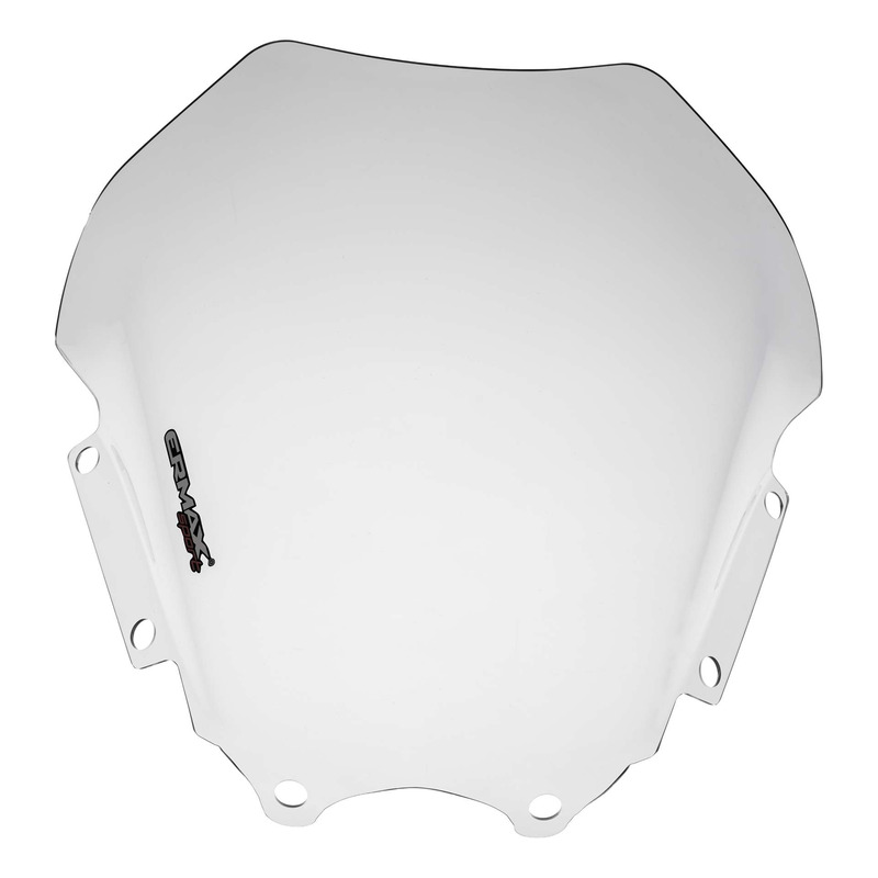 Pare-brise Ermax Sport 40 cm Piaggio MP3 400 07-12 gris