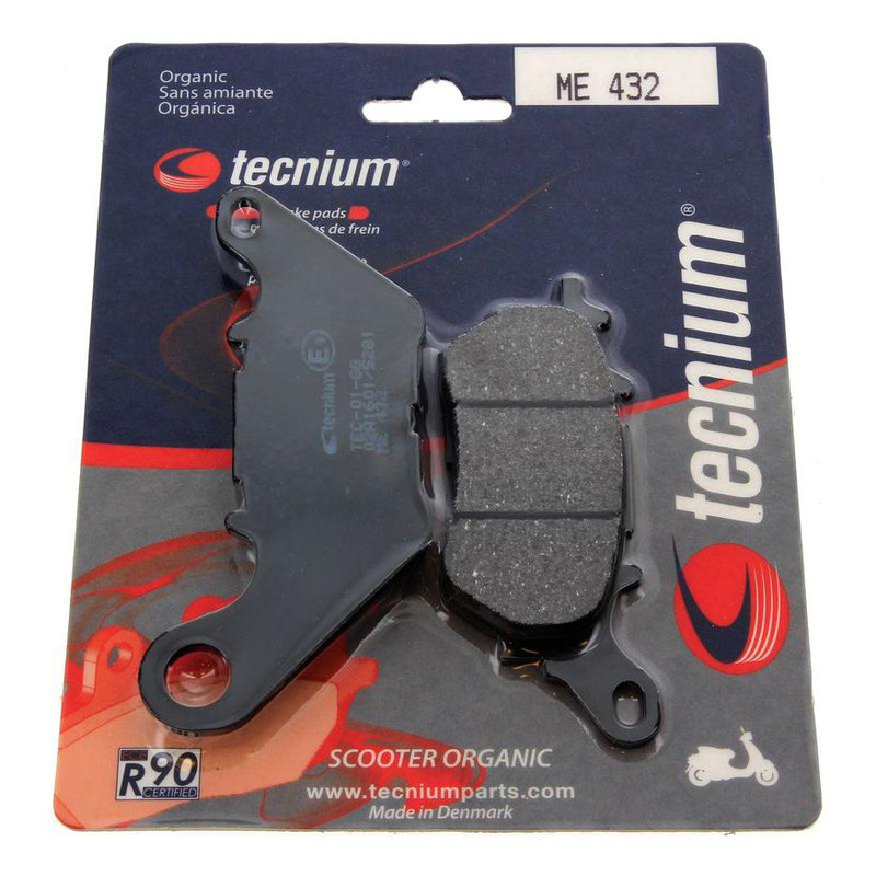 Plaquettes de Frein Tecnium - Organique - ME432