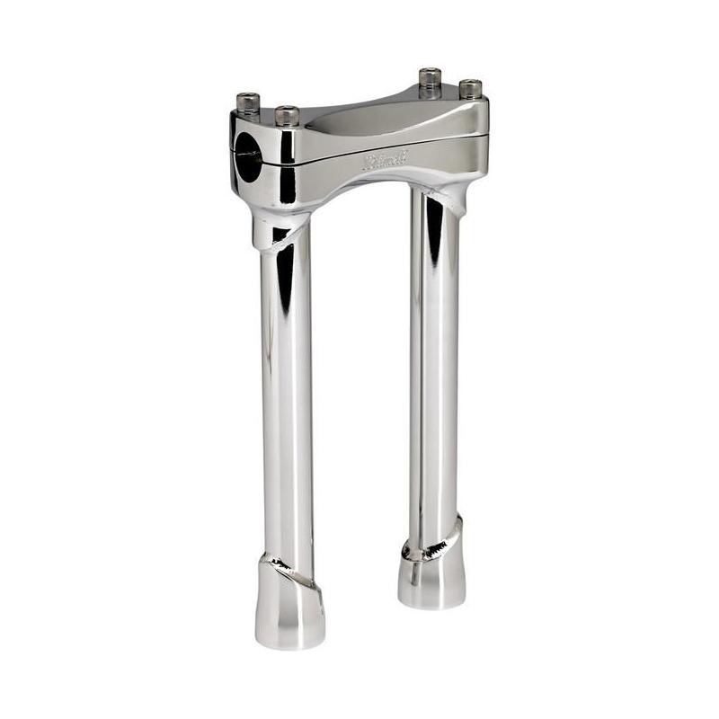 Pontet de guidon Biltwell Murdock chromé Ø 25,4 mm 10’’