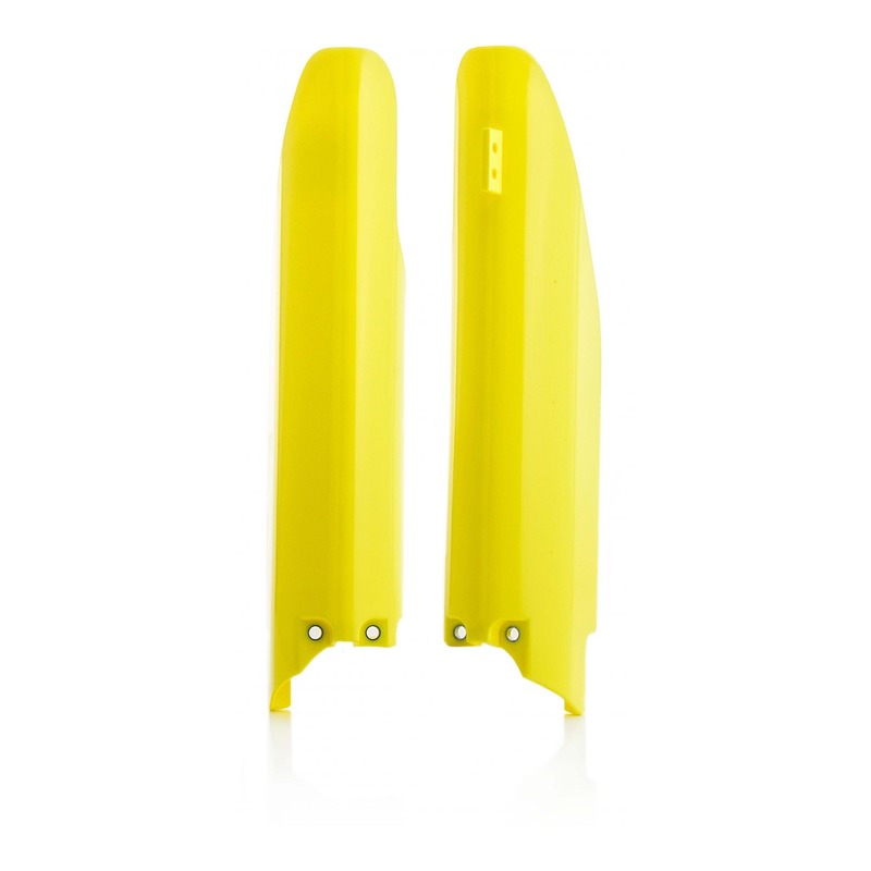 Protections de fourche Acerbis Suzuki 450 RMZ 07-17 jaune (paire)
