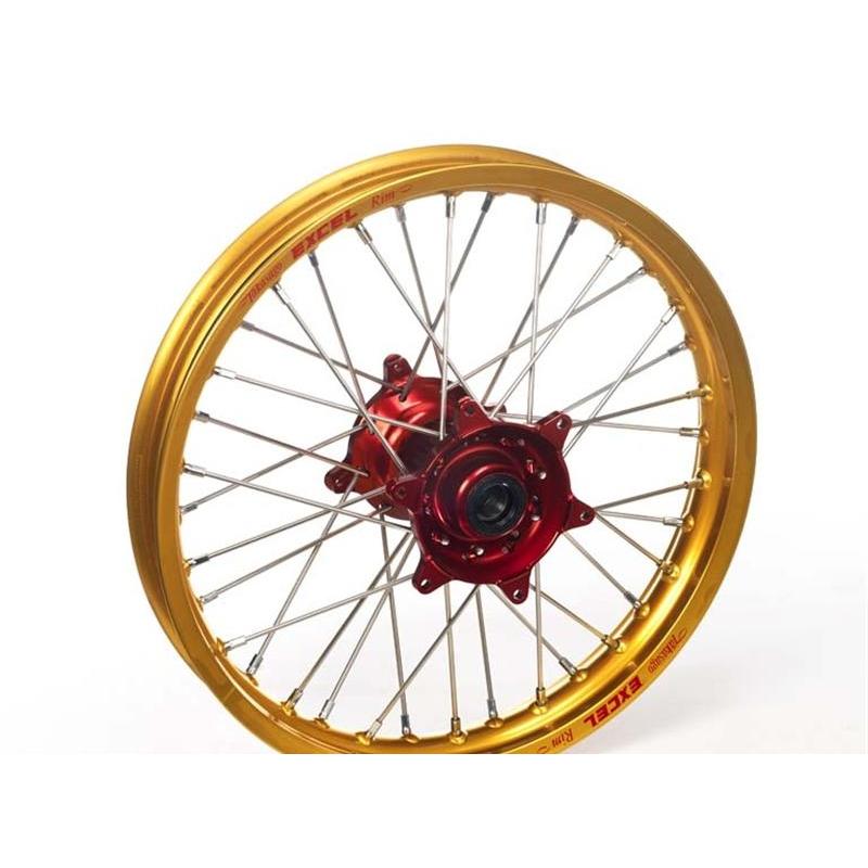 Roue arrière Haan Wheels/Excel 19x2,15 Honda CRF 450R 13-18 or/rouge