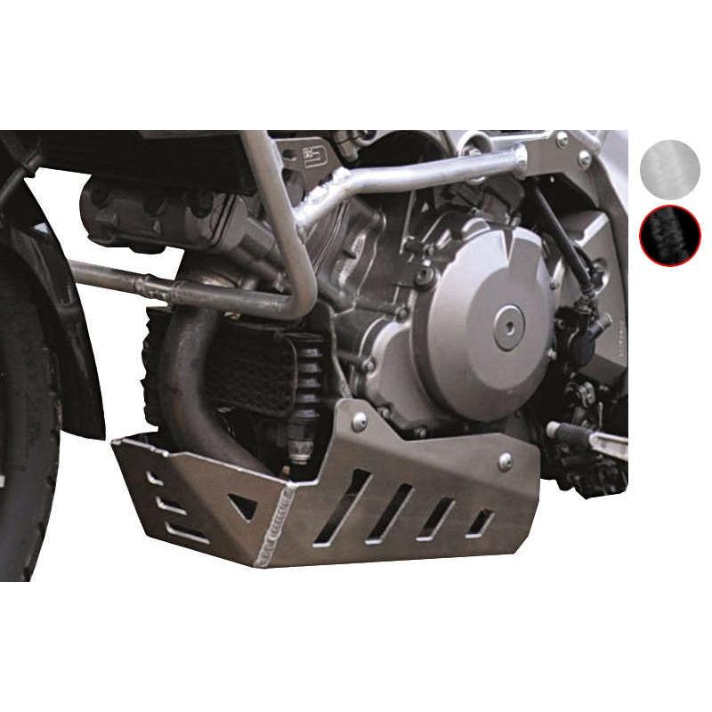 Sabot moteur Bihr aluminium noir pour Suzuki DL 650 V-Strom 08-11