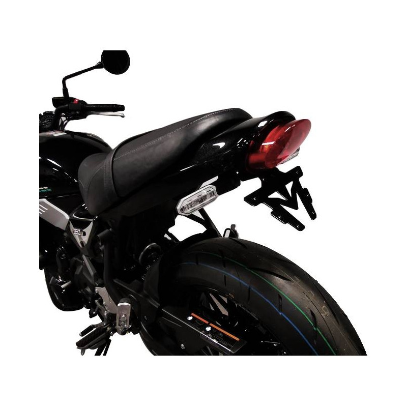  Plaque d'immatriculation Moto pour Z650RS 2021 2022 2023 Moto -  Queue Bien Rangé Support De Plaque D'immatriculation Garde-Boue Éliminateur  Kit Support D'enregistrement